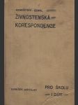 Živnostenská korespondence pro školu i dům - náhled