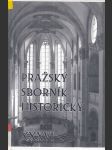 Pražský sborník historický XXXVI - náhled