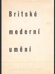 Britské moderní umění - náhled