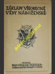 Základy všeobecné vědy náboženské - pertold otakar prof. dr. - náhled