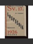 Loupežník [Karel Čapek; avantgardní obálka; ed. Lidová knihovna Aventina] - náhled