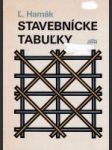 Stavebnícke tabuľky - náhled