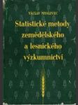 Statistické metody zemědělského a lesnického výzkumnictvi - náhled