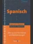 Spanisch / Deutsch - Deutsch / Spanisch Wőrterbuch - náhled