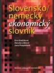 Slovensko - nemecký ekonomický slovník - náhled