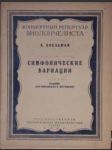 Simfoničeskie variacii (izdanie dľa violončeli i fortepiano) - náhled