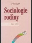 Siciologie rodiny - náhled