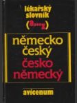 Německo - český, česko - německý lékařský slovník - náhled