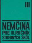 Nemčina pre III. ročník SVŠ a SOŠ - náhled