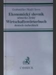 Ekonomický slovník německo - český - náhled