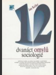 Dvanáct omylů sociologie - náhled
