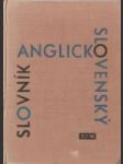 Anglisko - slovenský slovník - náhled