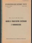 Návod k praktickýcm cvičeniam z farmakológie - náhled