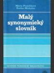 Malý synonymický slovník - náhled