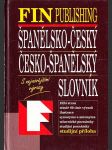 Španělsko-český a česko-španělský slovník - náhled