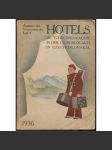 Annuaire des Hôtels de Tchécoslovaquie = Verzeichnis der Hotels in der Čechoslovakei = List of Hotels in Czechoslovakia 1936 - náhled