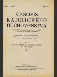 Časopis katolického duchovenstva roč. 73, sešit 6 - náhled