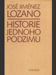 Historie jednoho podzimu - náhled