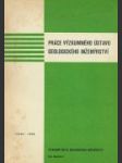 Práce výzkumného ústavu geologického inženýrství XXXIV - náhled
