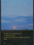 Rozvoj odvetví v rezorte ministerstva priemyslu SSR - náhled