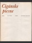 Cigánske piesne - náhled