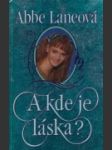 A kde je láska? - náhled