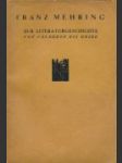 Zur Literaturgeschichte von Calderon bis Heine, Zur Literaturgeschichte von Hebbel bis Gorki - náhled