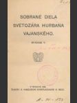 Sobrané diela Svetozára Hurbana Vajanského V. - náhled