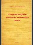 Príspevok k dejinám slovenského robotníckeho hnutia - náhled