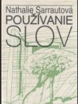 Používanie slov - náhled