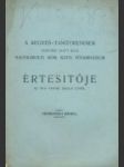 A kegyes-tanitórendiek vezetése alatt álló Nagykárolyi róm. kath. főgimnázium értesitője az 1915-16 ik iskolai évről - náhled