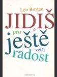 Jidiš pro ještě větší radost - náhled