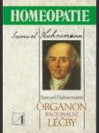 Organon racionální léčby - Homeopatie  - náhled