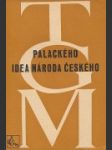 Palackého idea národa českého  - náhled