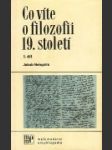 Co víte o filozofii 19. století - náhled