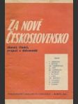 Za nové Československo - náhled