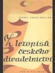 Z letopisů českého divadelnictví I. - náhled