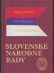 Slovenské národné rady - náhled