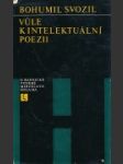 Vůle k intelektuální poezii - náhled