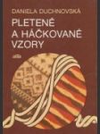 Pletené a háčkované vzory - náhled