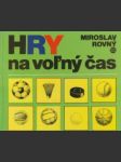 Hry na voľný čas - náhled