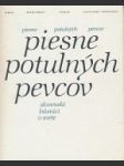 Piesne potulných pevcov - náhled