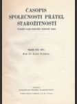 Časopis společnosti přátel starožitností LIX, 1951 - náhled