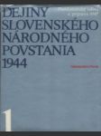 Dejiny Slovenského národného povstania 1944 I. - V. - náhled