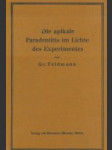 Die apikale paradentitis im lichte des experiments - náhled