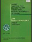 Zborník vedeckých prác lesníckej fakulty vysokej školy lesníckej a drevárskej vo Zvolene XVII - 1 - náhled