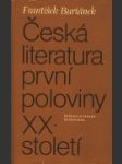 Česká literatura první poloviny XX. století - náhled