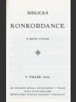 Biblická konkordance - náhled