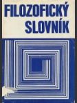 Filozofický slovník - náhled