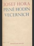 Písně hodin večerních - náhled